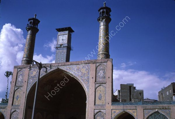 Mosque Entance to Covered Bazaar, Tehran